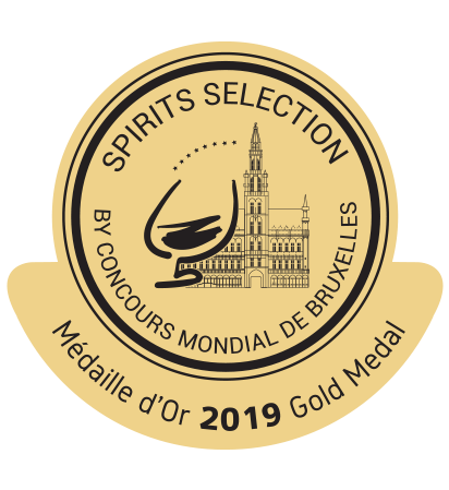 Spirits Selection by Concours Mondial de Bruxelles 2019 - Gold Medal