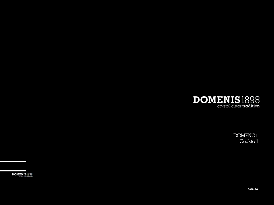 DOMENIS1898 Cocktail “DOMENG1”