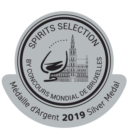 Spirits Selection by Concours Mondial de Bruxelles 2019 - Silver Medal