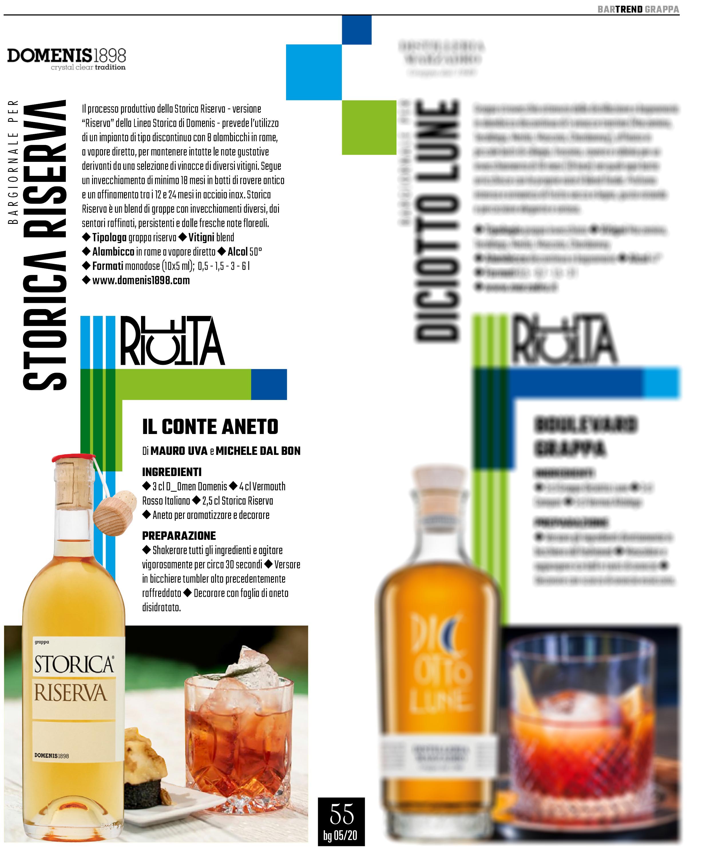 2020 maggio: Bargiornale – BarTrend Grappa