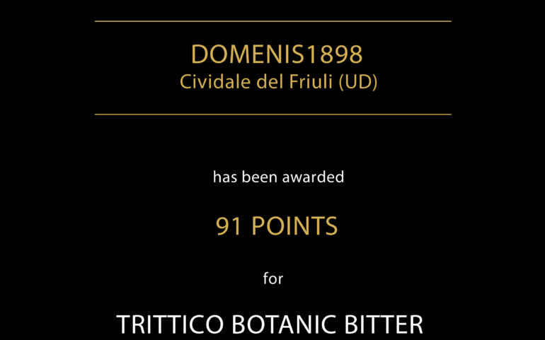 Falstaff Shortlist Italien 2020 – Trittico Botanic bitter