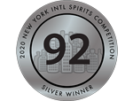 New York - Intl Spirits Competition 2020 - Silver - 92