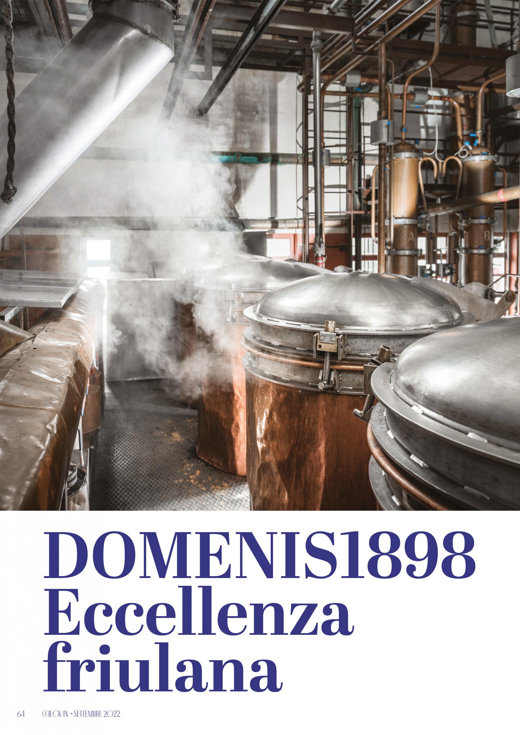 2022 settembre 21: Check-in – DOMENIS1898 Eccellenza friulana
