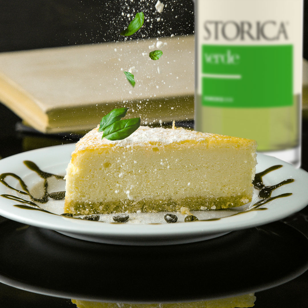 BASIL CAKE WITH STORICA VERDE