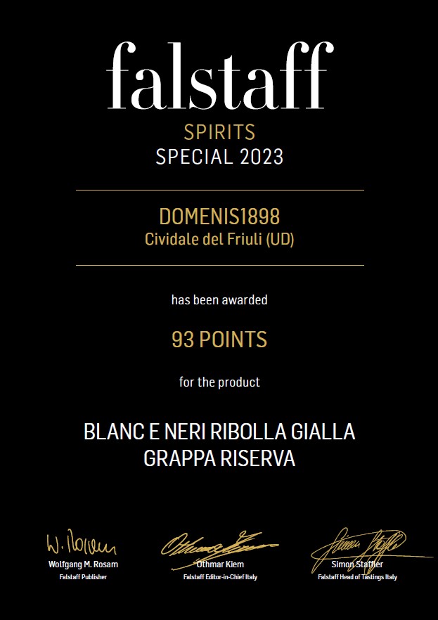 Falstaff Spirits Special 2023 – Blanc e Neri Ribolla Gialla